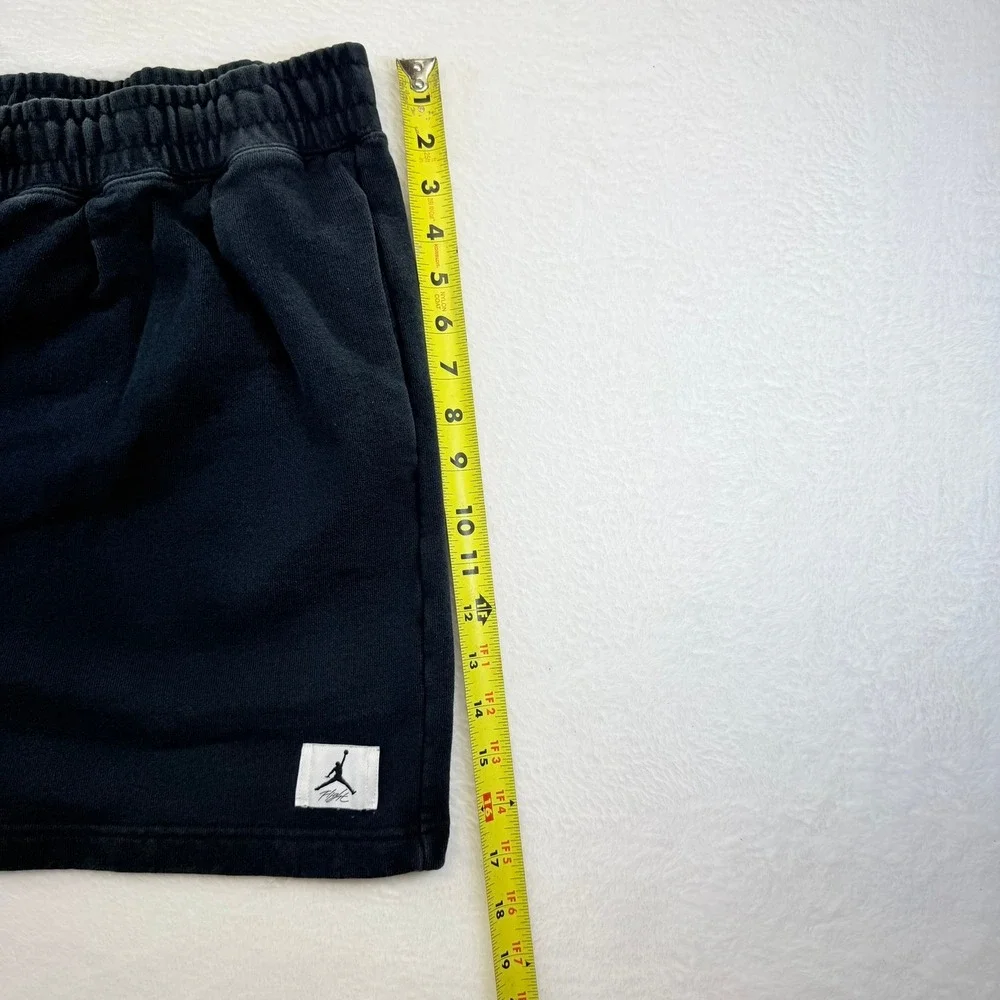 Jordan Flight Essentials Mens 3X Washed‎ Black Fleece Sweatshorts DA9826-010